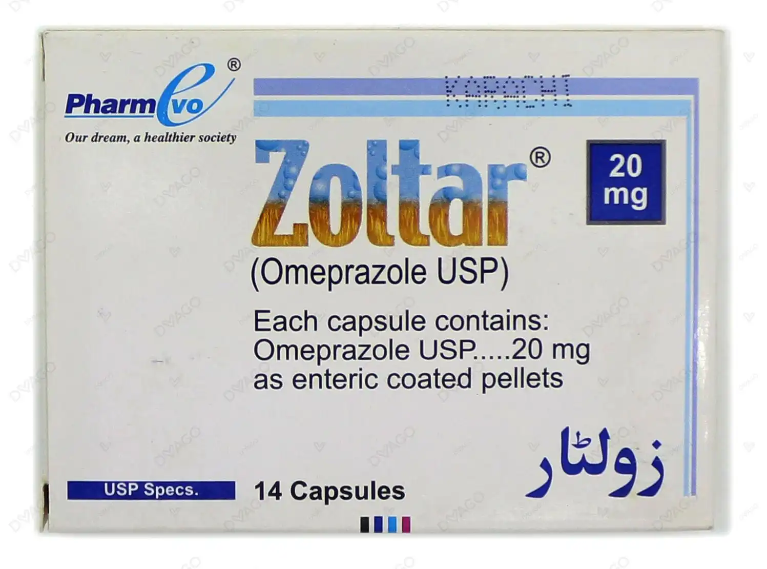 Zoltar Capsules 20mg